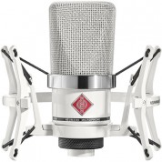 Neumann Tlm 102 W Large-diaphragm Cardioid Condenser Microphone With Shockmount (limited Edition White)