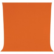 Westcott Wrinkle-resistant Backdrop (tiger Orange, 9 X 10')