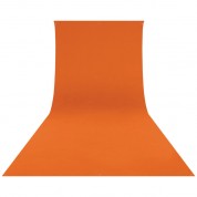 Westcott Wrinkle-resistant Backdrop (tiger Orange, 9 X 20')