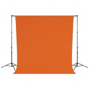 Westcott Wrinkle-resistant Backdrop (tiger Orange, 9 X 10')