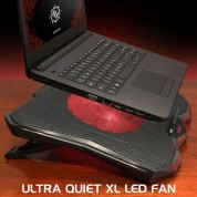 Enhance Cryogen 5 Laptop Cooling Stand (red Led)