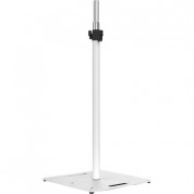 Chauvet Dj Flexstand Telescoping Floor Stand For Lighting And Audio (white, 8')