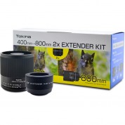 Tokina Szx 400mm F/8 Reflex Mf Lens With 2x Extender Kit For Nikon Z