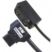 Hawk-woods Pc-46 Dji Focus D-tap Male To 4 D-tap Female & 2 Hirose 4-pin Female Power Cable (11.8