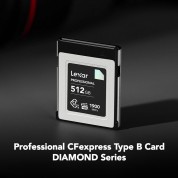 Lexar 512gb Professional Cfexpress Type B Card Diamond Series