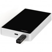 Rocstor 1tb Rocsecure Ex32 Usb 3.1 Gen 1 Encrypted Portable 5400 Rpm Hdd