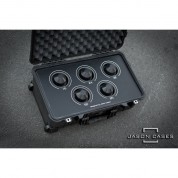 Jason Cases Wheeled Hard Case For Set Of Five Zeiss High-speed Lenses