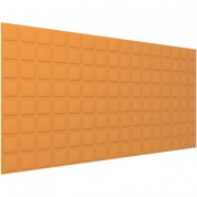 Vicoustic Vicwallpaper Vmt Square 8 (pumpkin Orange, 46.85 X 23.43 X 0.39