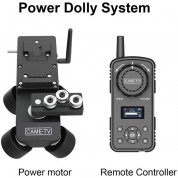 Came-tv Power Dolly System For Tripods With 8 Straight & 20 Curved Rails