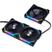 Lian Li Uni Fan Sl V2 120mm Argb Case Fan 3-pack (black)