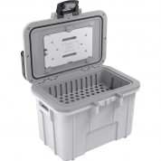 Pelican 8qt Personal Cooler (white/gray, 7.57l)