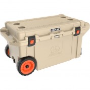 Pelican 80qt Elite Wheeled Cooler (tan)