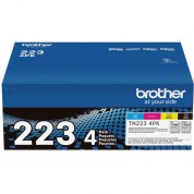 Brother Tn223 Standard-yield Toner Cartridge 4-pack For Select Hl / Mfc Series All-in-one Printers