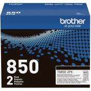 Brother Tn850 High Yield Black Toner Cartridge Kit (2-pack)