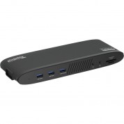 Plugable Usb-c 3.0 Triple Hdmi Docking Station With 100w Charging