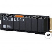 Wd 1tb Wd_black Sn850x Gaming Internal Nvme Pcie 4.0 Ssd With Heatsink (2-pack)