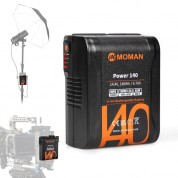 Moman Power 140 V-mount Lithium-ion Battery (140wh)