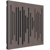 Vicoustic Wavewood Diffuser Ultra Mkii Acoustic Panel (dark Wenge, 3-pack)