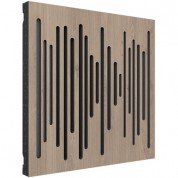 Vicoustic Wavewood Diffuser Ultra Mkii Acoustic Panel (brown Oak, 3-pack)