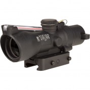 Trijicon 3x24 Compact Acog Riflescope, Dual Illumination (low Height, Red Crosshair .223 55 Gr Reticle)