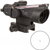 Trijicon 3x24 Compact Acog Riflescope, Dual Illumination (red Horseshoe Dot .223 / 55 Gr Reticle)