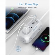 Tessan Desk Charging Surge Protector Power Strip