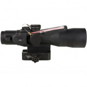 Trijicon 3x30 Acog Riflescope, Dual Illuminated (red Chevron .223 62 Gr. Ballistic Reticle)