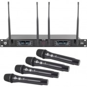 Nady D-450-ht Four-person Digital Wireless Handheld Microphone System (515 To 598 Mhz)