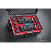 Jason Cases Milwaukee M18 8-battery And 2-charger Case