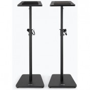 On-stage Wood Studio Monitor Stands (black, Pair)