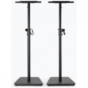 On-stage Wood Studio Monitor Stands (black, Pair)