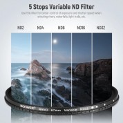 Neewer Variable Nd Filter (72mm, 1 To 5-stop)