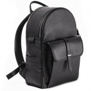 Artisan & Artist Premium Leather Tokyo Backpack (black)