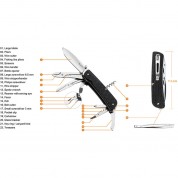 Ruike Trekker Ld41 Multifunctional Knife (black)