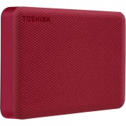 Toshiba 1tb Canvio Advance Usb-a 3.2 Gen 1 Portable Hard Drive (red)