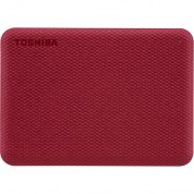 Toshiba 1tb Canvio Advance Usb-a 3.2 Gen 1 Portable Hard Drive (red)