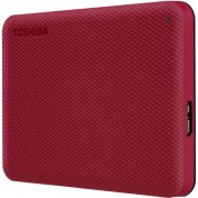 Toshiba 1tb Canvio Advance Usb-a 3.2 Gen 1 Portable Hard Drive (red)