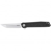 Ruike P127 Folding Knife (black Handle With Carbon Fiber Overlayer)