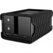 Glyph Technologies Blackbox Pro 40tb 2-bay Thunderbolt 3 Raid Array With Hub (2 X 20tb)