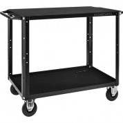 Conecarts Large 2-shelf Workstation Cart