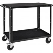 Conecarts Large 2-shelf Workstation Cart