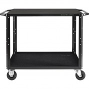 Conecarts Large 2-shelf Workstation Cart