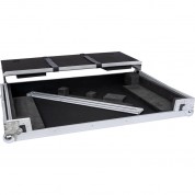 Headliner Flight Case With Laptop Platform For Pioneer Ddj-flx10 And Ddj-1000srt (silver And Black)