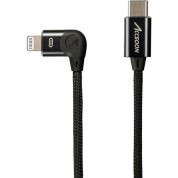 Accsoon Usb-c Male To Lightning Male Cable (3.3')