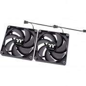 Thermaltake Ct120 Pc Cooling Fan (black, 2-pack)