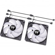 Thermaltake Ct140 Pc Cooling Fan With Argb (black, 2-pack)