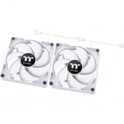 Thermaltake Ct120 Pc Cooling Fan (white, 2-pack)