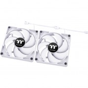 Thermaltake Ct140 Pc Cooling Fan (white, 2-pack)