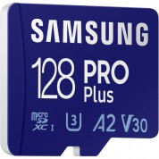 Samsung 128gb Pro Plus Uhs-i Microsdxc Memory Card With Card Reader