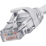 Pearstone Cat 5e Snagless Network Patch Cable (white, 100')